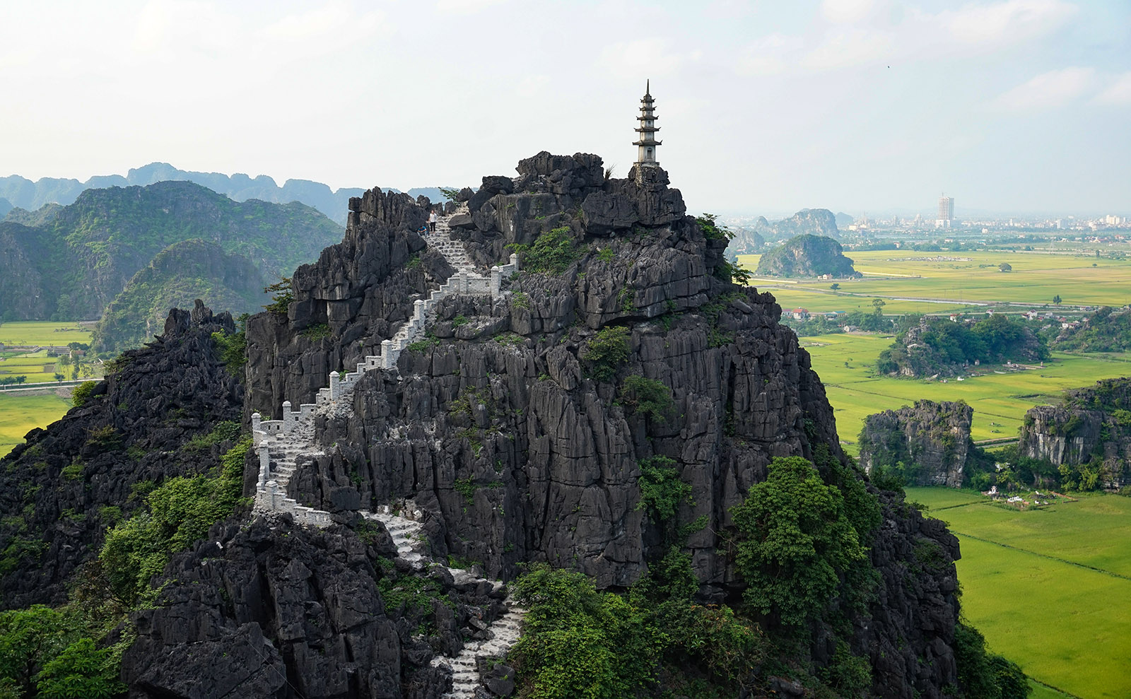 the countryside of nihn bihn, vietnam