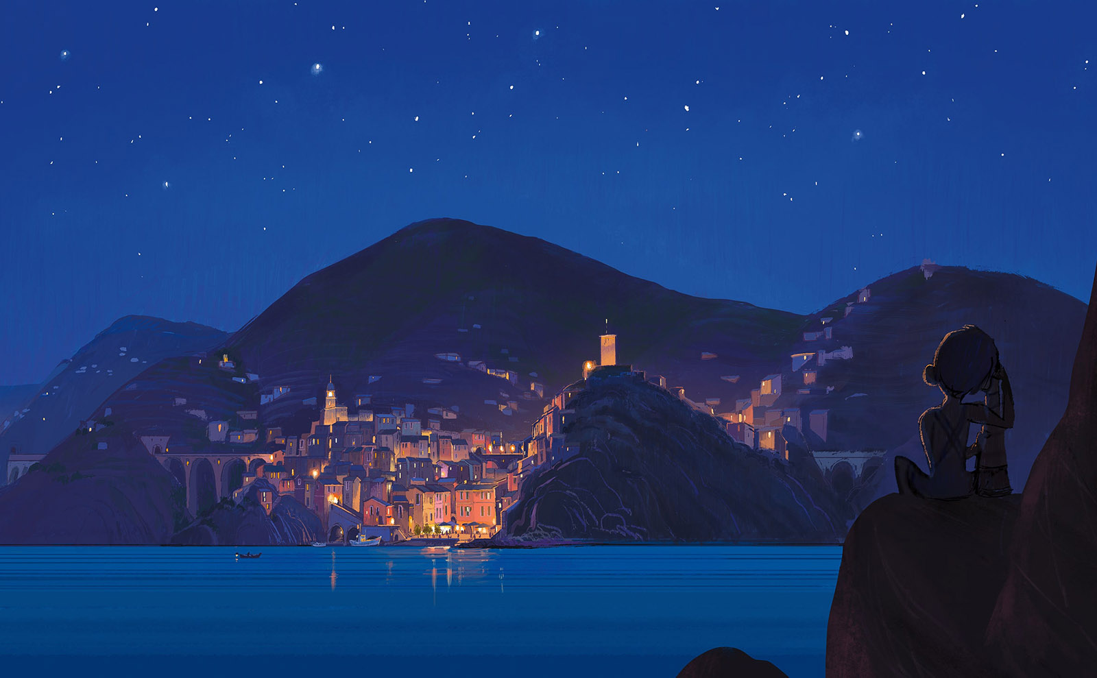  cel from the pixar movie luca