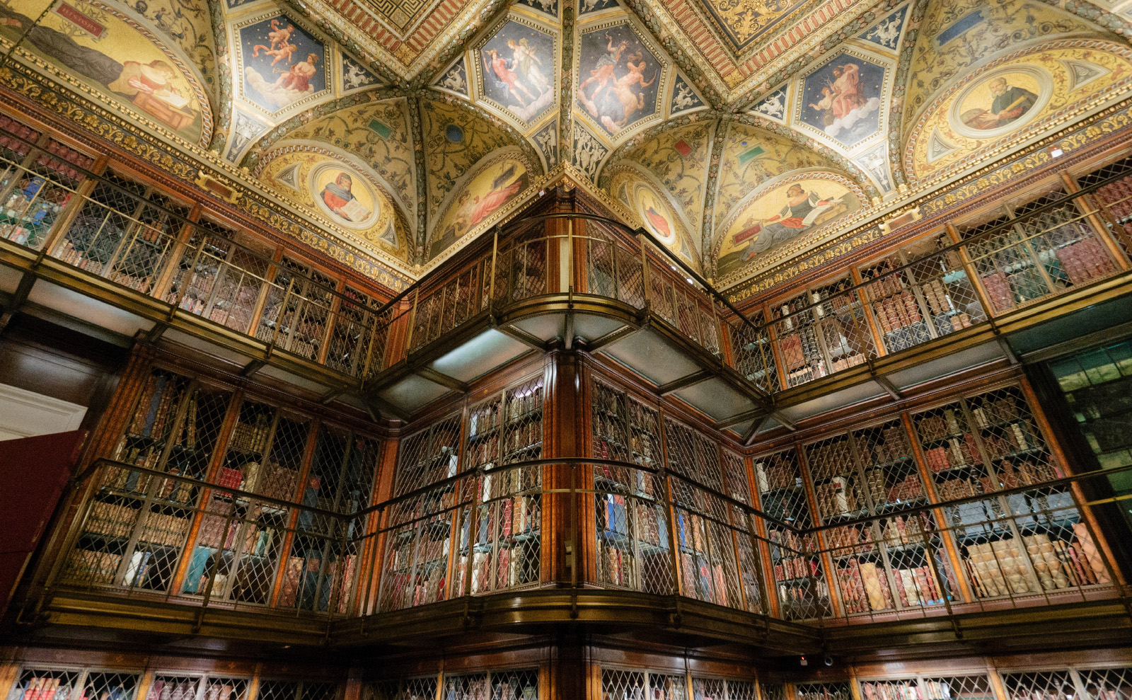 morgan library bookshelves