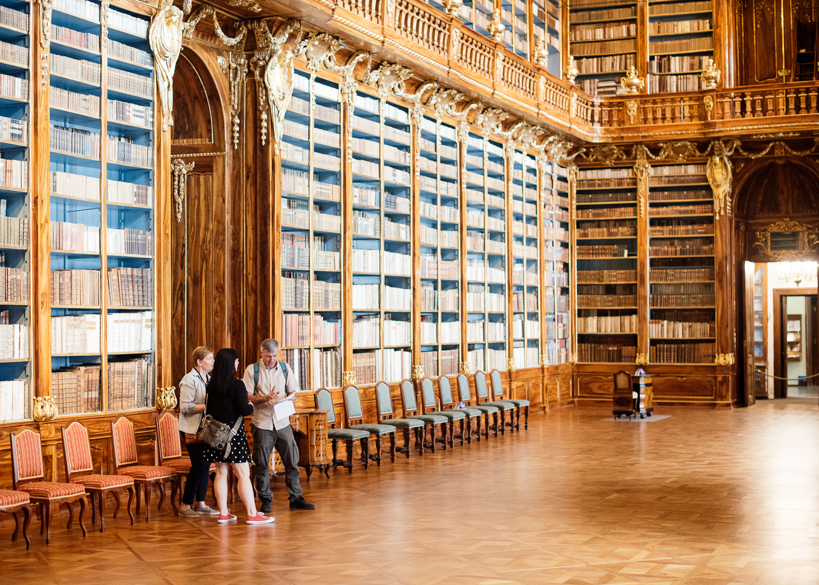 the philosophical hall of the strahov monastery library