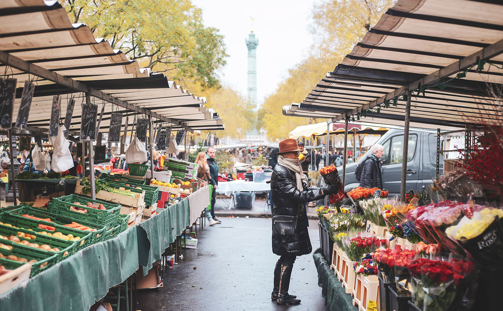 A Colorful Moroccan Salad Platter Inspired by the Crime Novel 'The Godmother'